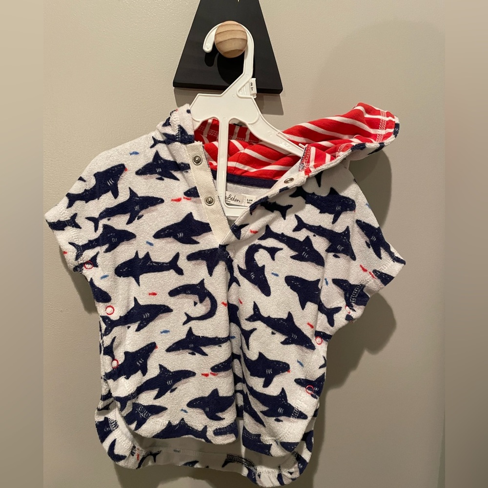 Mini Boden swim cover up.